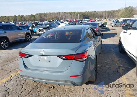 2025 Nissan Sentra Sv from USA, damaged, VIN 3N1AB8CV8SY248500